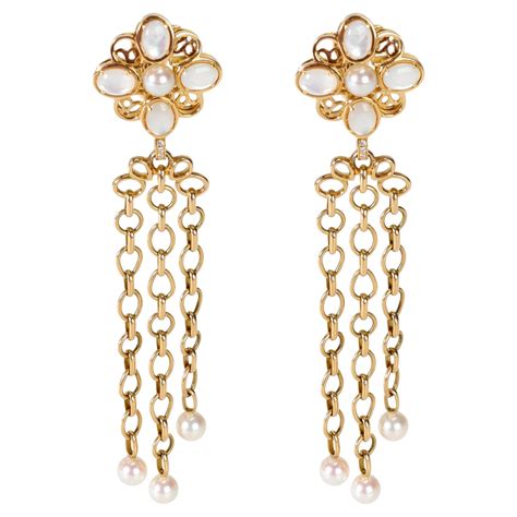 chanel earrings pearl price